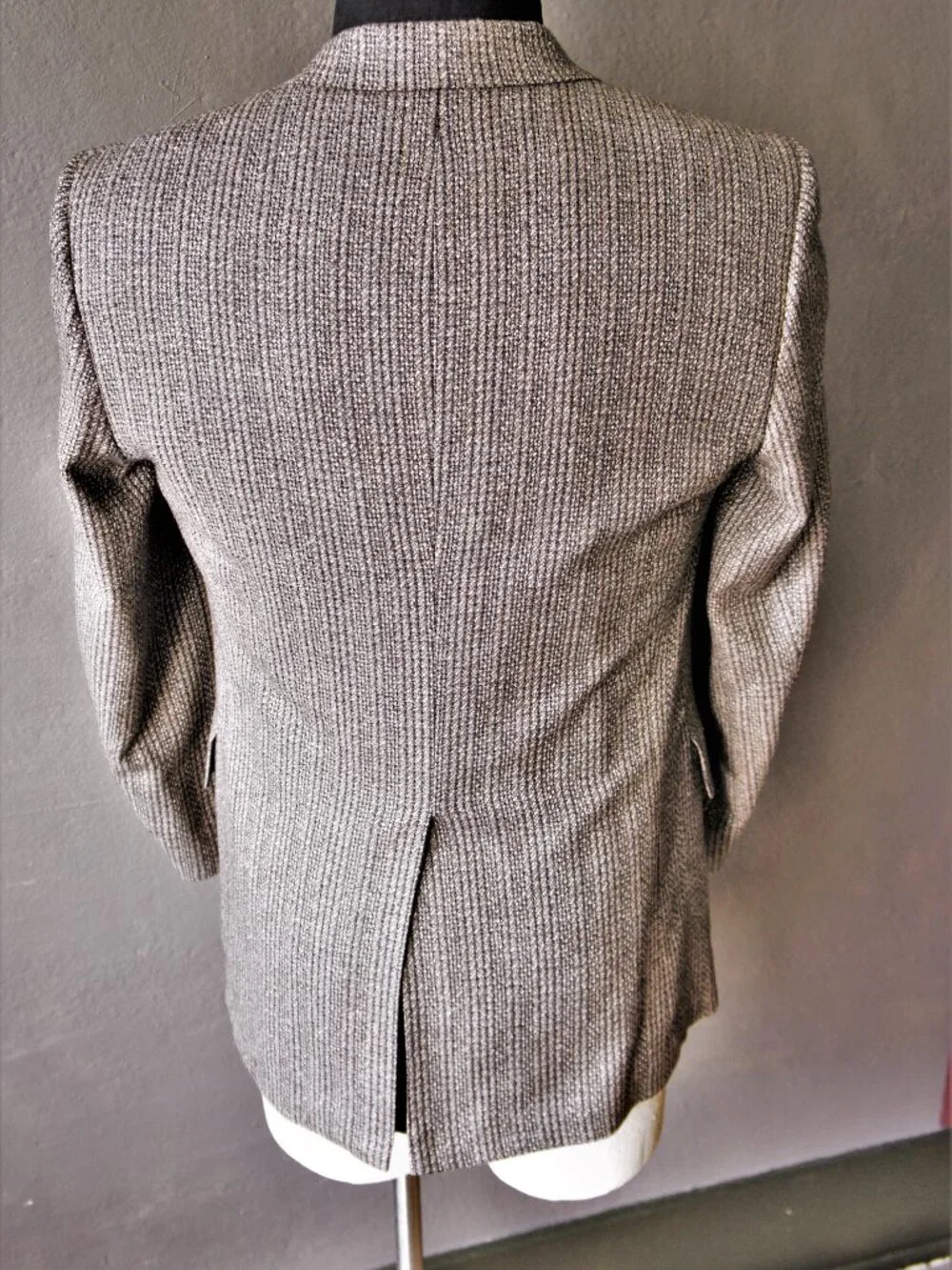 Vintage Christian Dior Tweed Blazer/ Sport Coat/ Size 40